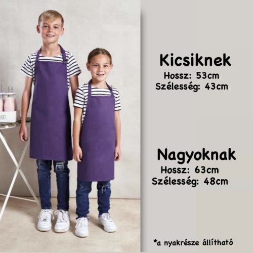gyerek konyhai kötény