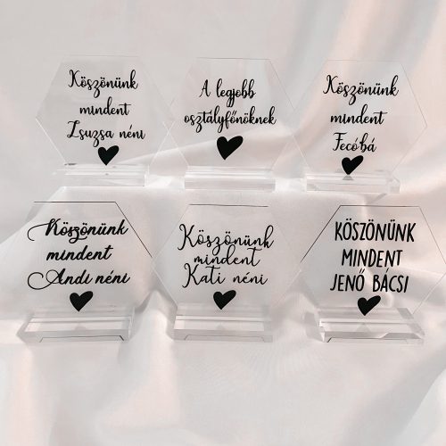 egyedi névre szóló ajándék ötlet