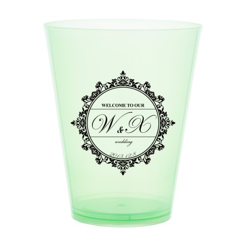 esküvői repohár egyedi felirattal