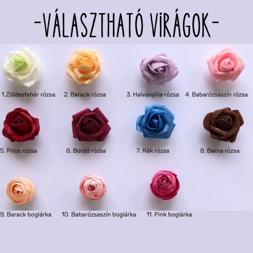 színválaszték, egyedi ajándék, névreszóló