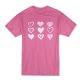 Szív mintás póló valentin napi póló