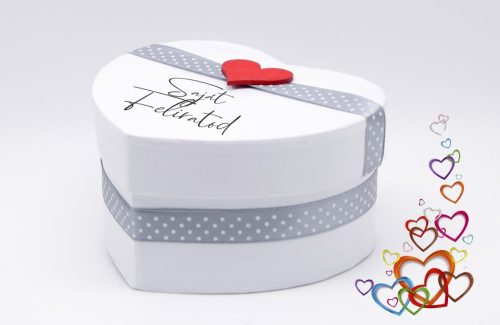 szív rózsa box