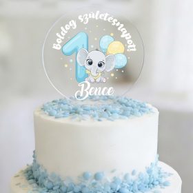 névre szóló tortadísz