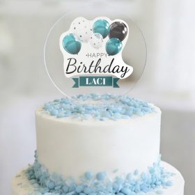 születésnapi tortadísz