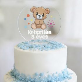 egyedi születésnapi tortadísz