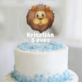 egyedi születésnapi tortadísz