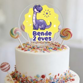 egyedi születésnapi tortadísz